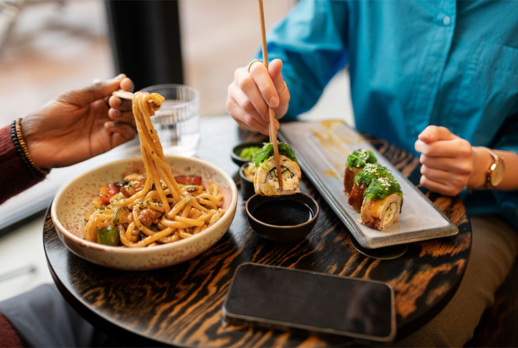 f&b